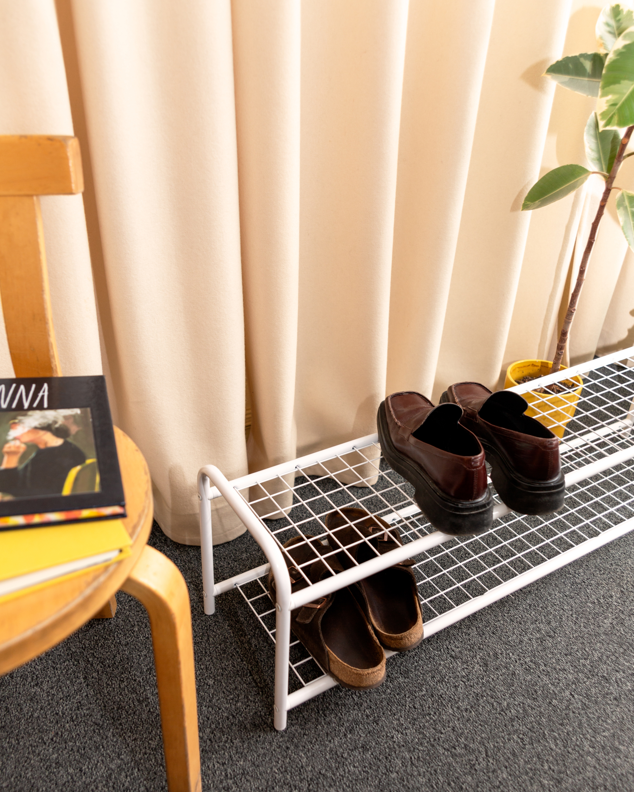 Emelie in white, nordic design.